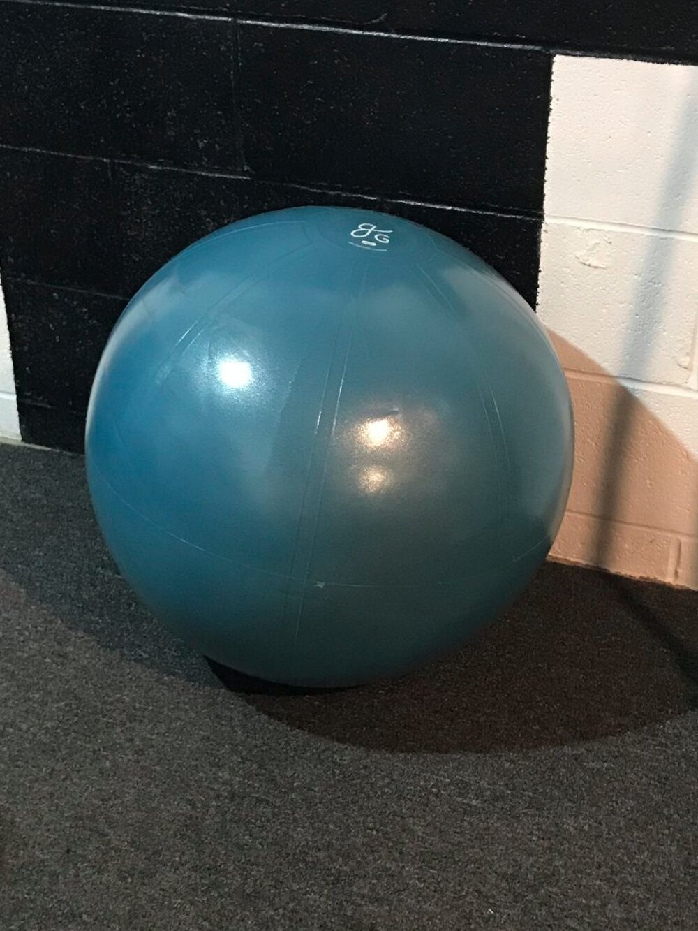 GREATER GOODS 65 CM EXERCISE BALL,WORKOUT, BALANCE, STABILITY, NIB
